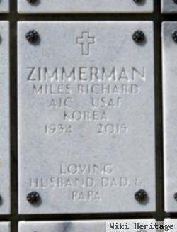 Miles Richard Zimmerman