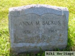 Anna M. Backus