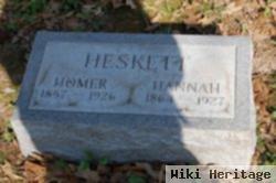 Homer L Heskett