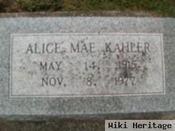 Alice Mae Kahler