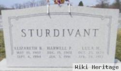 Harwell B. Sturdivant