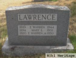 E. Warren Lawrence