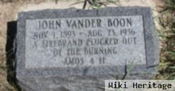 John Vander Boon