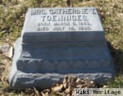 Mrs Catherine T. Toenniges