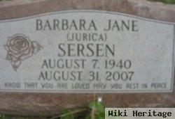 Barbara Jane Jurica Sersen