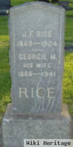 Georgie M. Rice