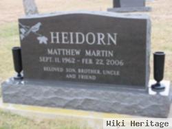 Matthew Martin Heidorn