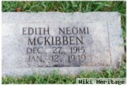 Edith Neomi Mckibben