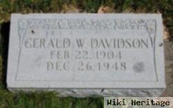 Gerald W. Davidson