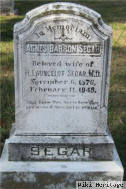 Agnes Newton Barron Segar