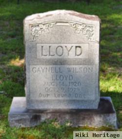 Gaynell Wilson Lloyd