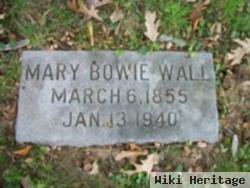 Mary Truman Bowie Wall