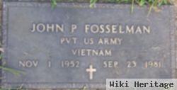 John P Fosselman