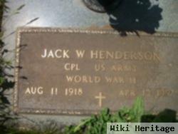 Jack Winford Henderson
