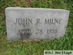 John Robertson Milne