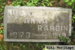 Julia Anna Hawk Rardin