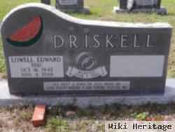 Lowell Edward "edd" Driskell