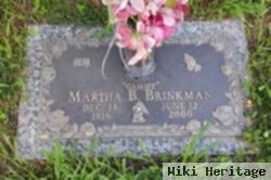 Martha B. "billie" Brinkman