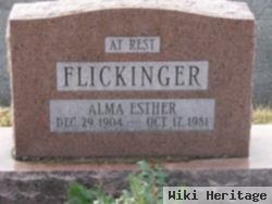 Alma Esther Hall Flickinger