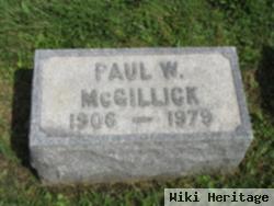 Paul W Mcgillick