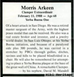 Morris Arkeen