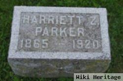 Harriett Zachariah Parker
