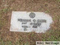 Pvt William G Sasse