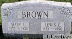 Mary Elizabeth Lewis Brown