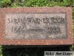 Sarah E. Warner Rich