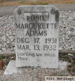 Rosie Margurette Adams