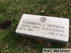 Elizabeth T Degnan