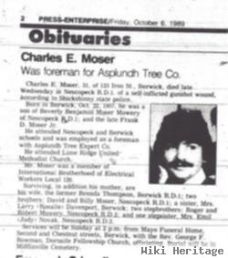 Charles E Moser