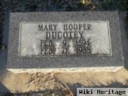 Mary Hooper Ducotey