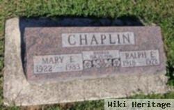 Mary E Boyer Chaplin