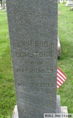 Ransford Clarence Comstock