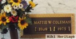 Mattie Mae Ward Coleman