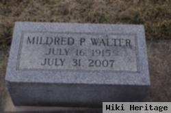 Mildred P Patterson Walter