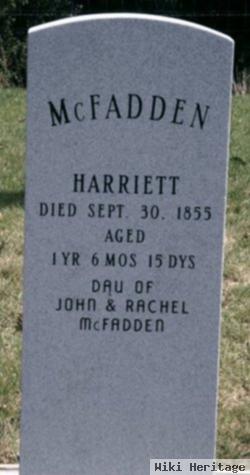 Harriett Mcfadden