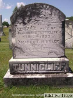 Ruth Elizabeth "eliza" Ely Tunnicliff