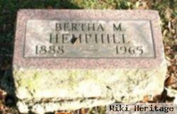 Bertha May Pike Hemphill