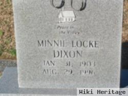 Minnie Locke Dixon