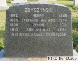 Irene M Zbyszynski Maccurrach