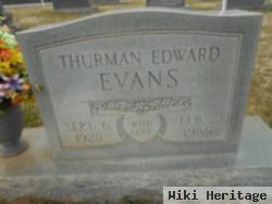 Thurman Edward Evans