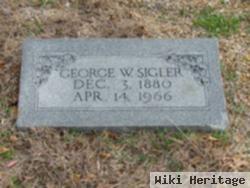 George W Sigler