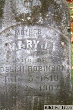 Mary J. Robinson