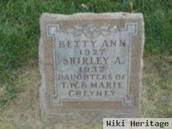 Betty Ann Cheyney