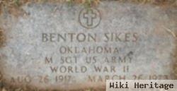 Benton W Sikes