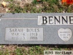 Sarah M. Boles Bennett