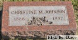 Christine M. Johnson