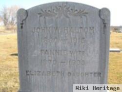 John W Haltom